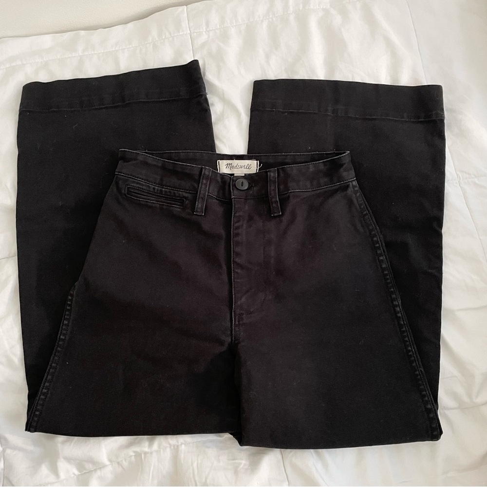 Madewell Emmett Wide Leg Crop Pants